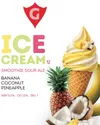 94 — ICE CREAM 12 | banana • coconut • pineapple