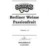 2 — Berliner Weisse Passion Fruit