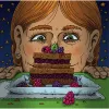 18 — Брауни ежевика, малина
