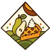 1 — Грушевый пирог / Pear Tart