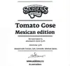 1 — Tomato Gose Mexican Edition
