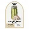 3 — Pickles With Garlic